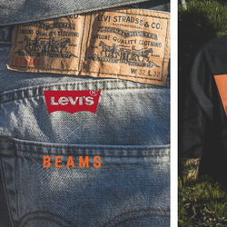 #리바이스와x빔즈 의 만남! Super Wide Collection 한국에서 받을수있는 방법! #리바이스x빔즈 #Levi's #BEAMS