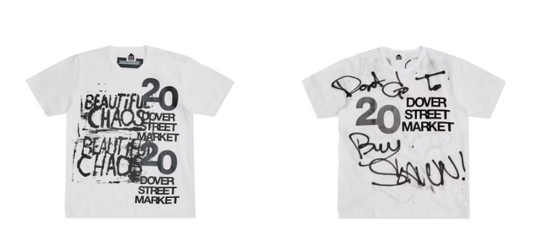 뉴욕 최강 Dover Street Market 20주년 x stussy 스투시, 특별한 리미티드 티셔츠 출시! 🎉