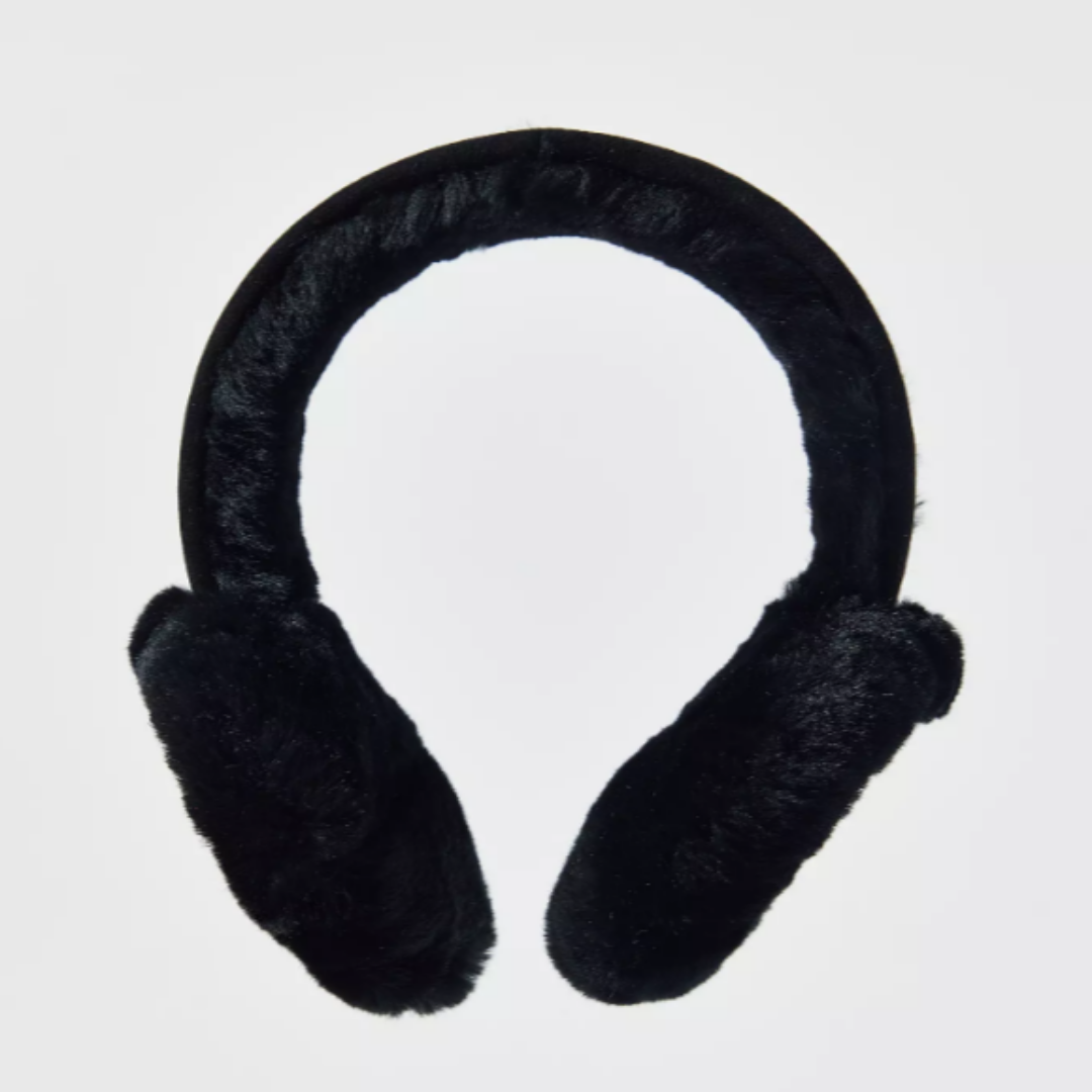 Sheepskin Embroidery Earmuff UGG